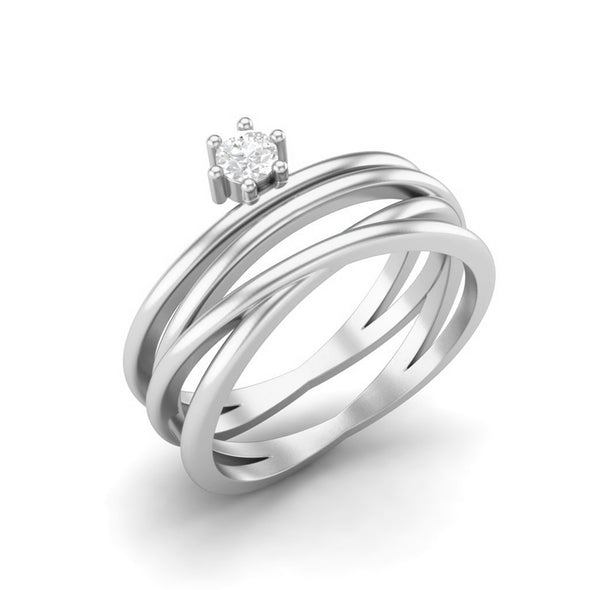 Moissanite Ring