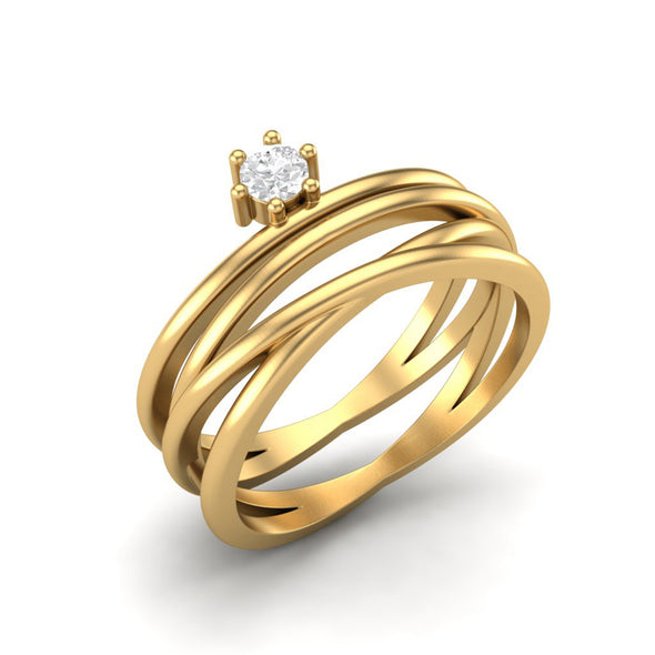 Moissanite Ring