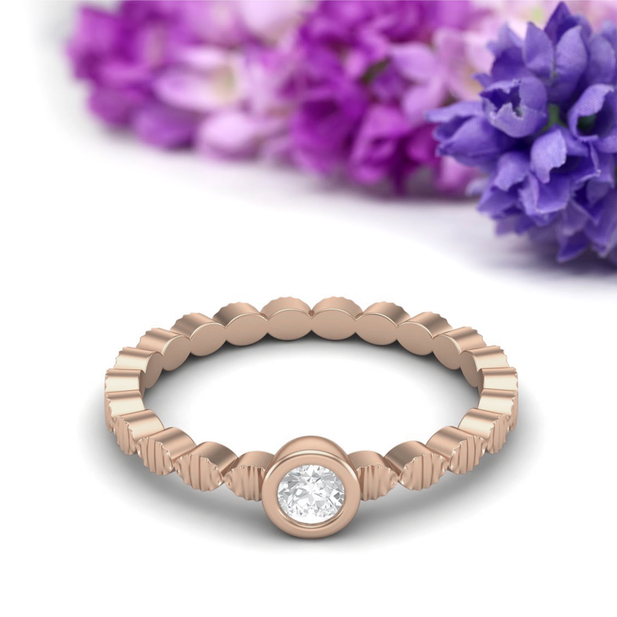 Moissanite Ring