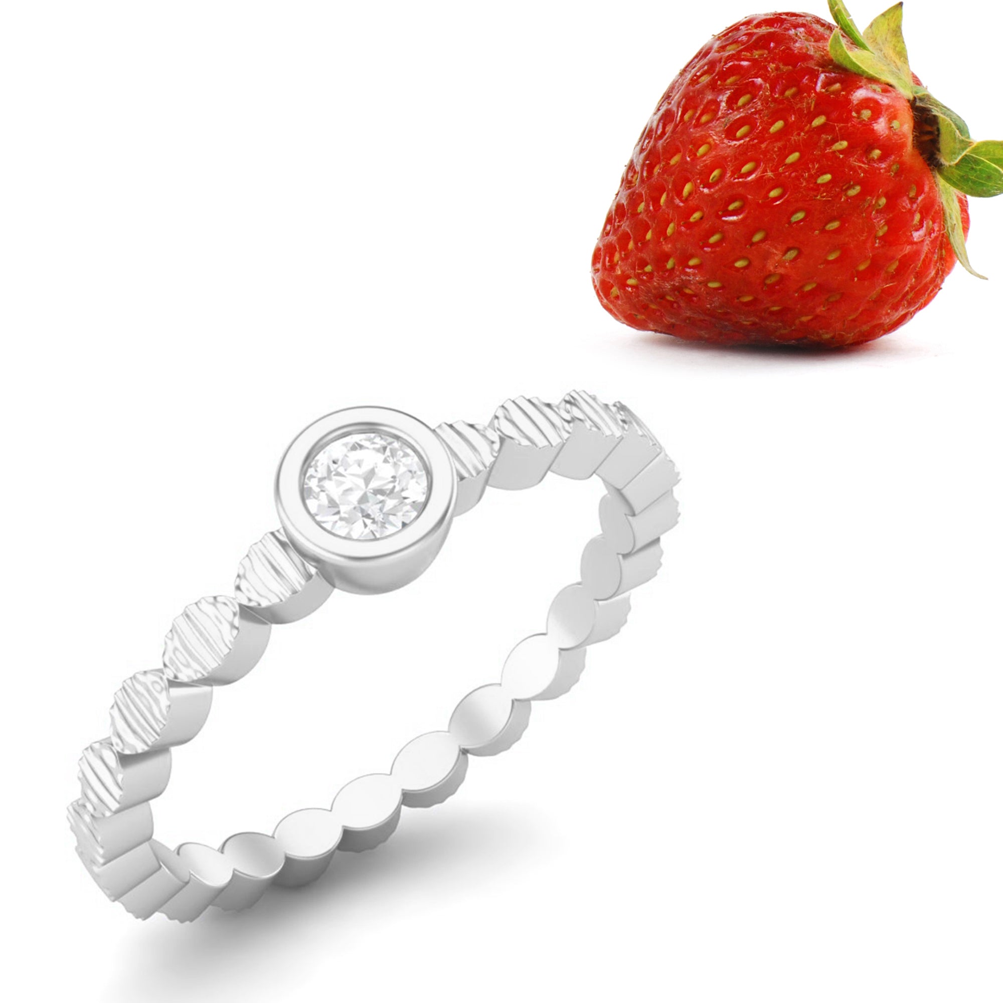 Moissanite Ring