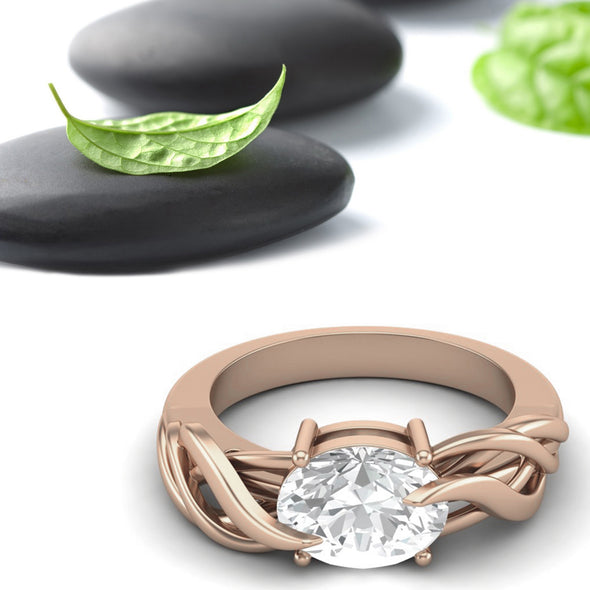 Moissanite Ring