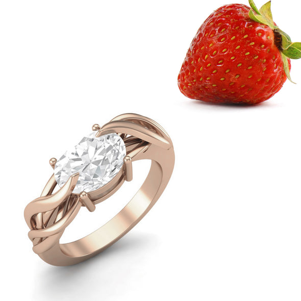Moissanite Ring