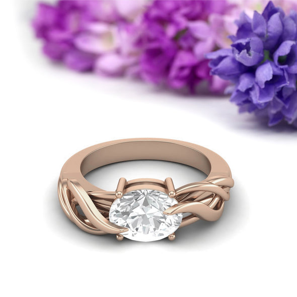 Moissanite Ring