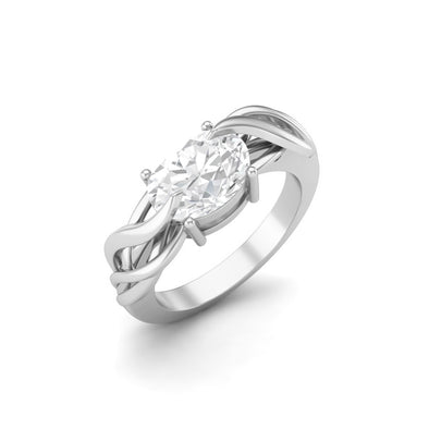 Moissanite Ring