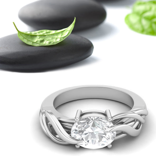 Moissanite Ring