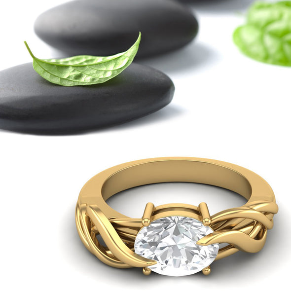 Moissanite Ring
