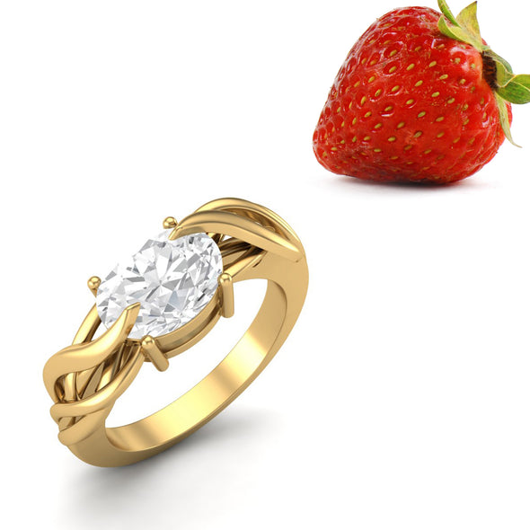 Moissanite Ring