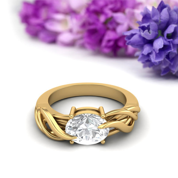 Moissanite Ring