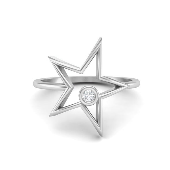 Moissanite Ring