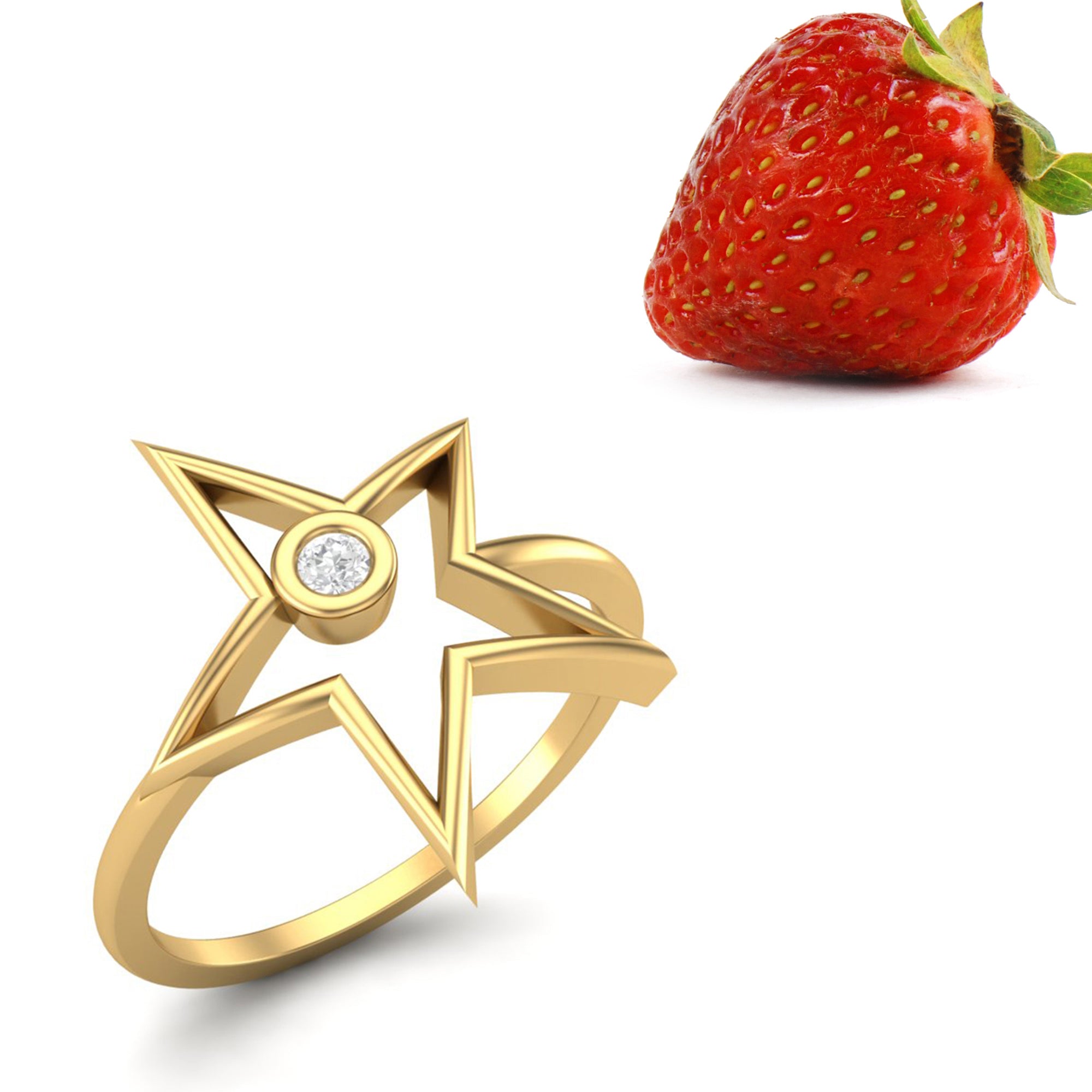 Moissanite Ring