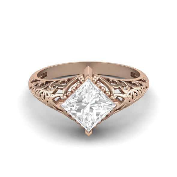 Moissanite Ring