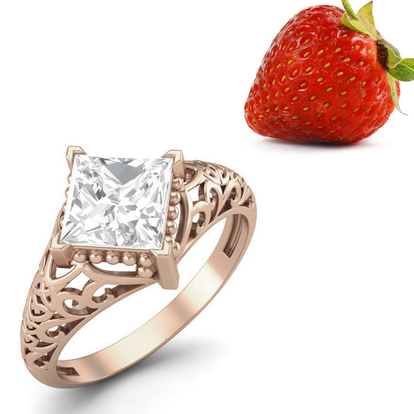 Moissanite Ring