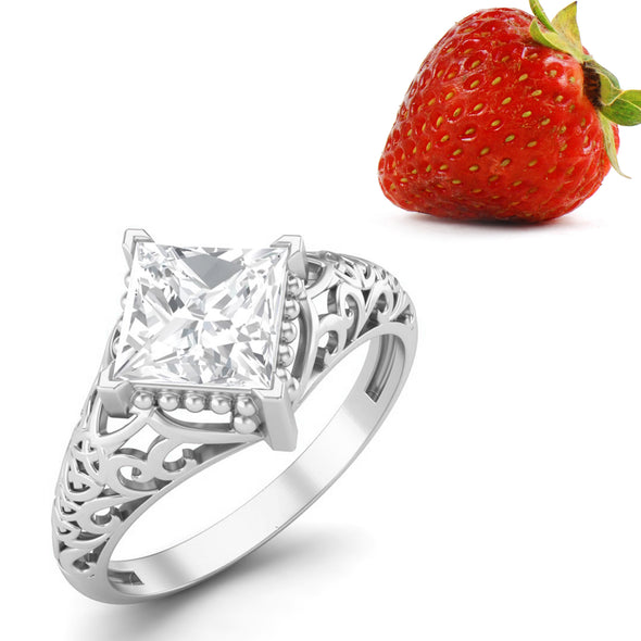 Moissanite Ring