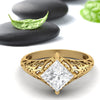 Moissanite Ring