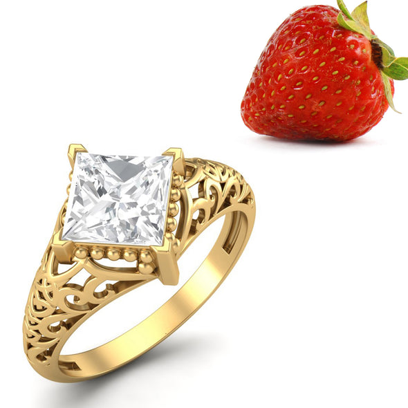 Moissanite Ring