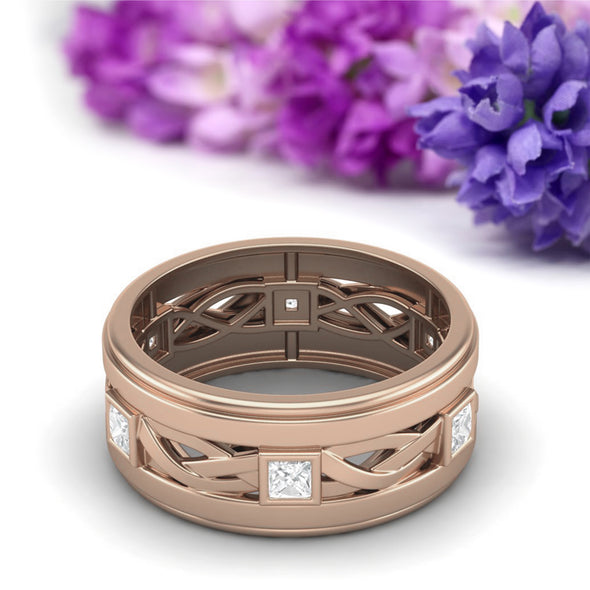 Moissanite Ring