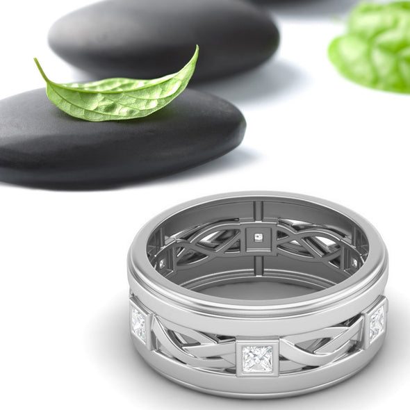 Moissanite Ring
