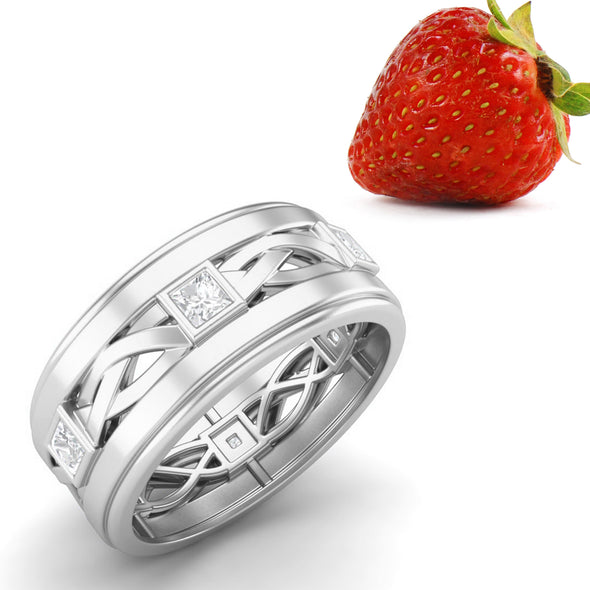 Moissanite Ring