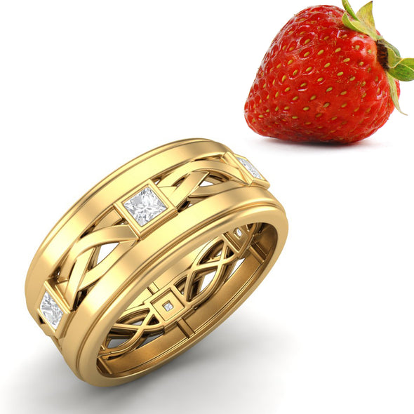 Moissanite Ring