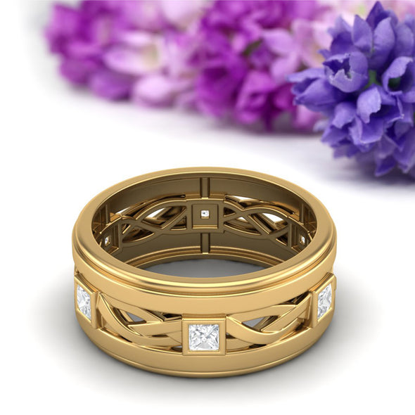 Moissanite Ring