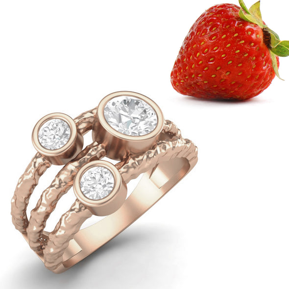 Moissanite Ring