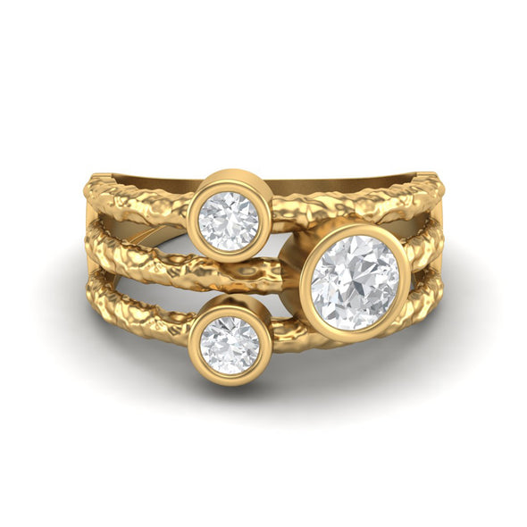 Moissanite Ring