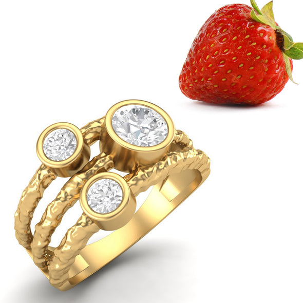 Moissanite Ring