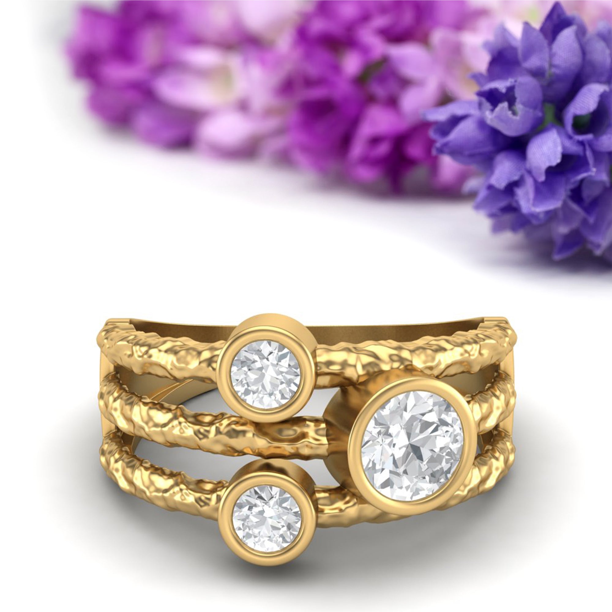 Moissanite Ring