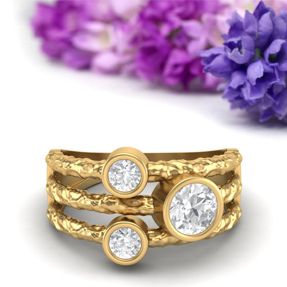 Moissanite Ring