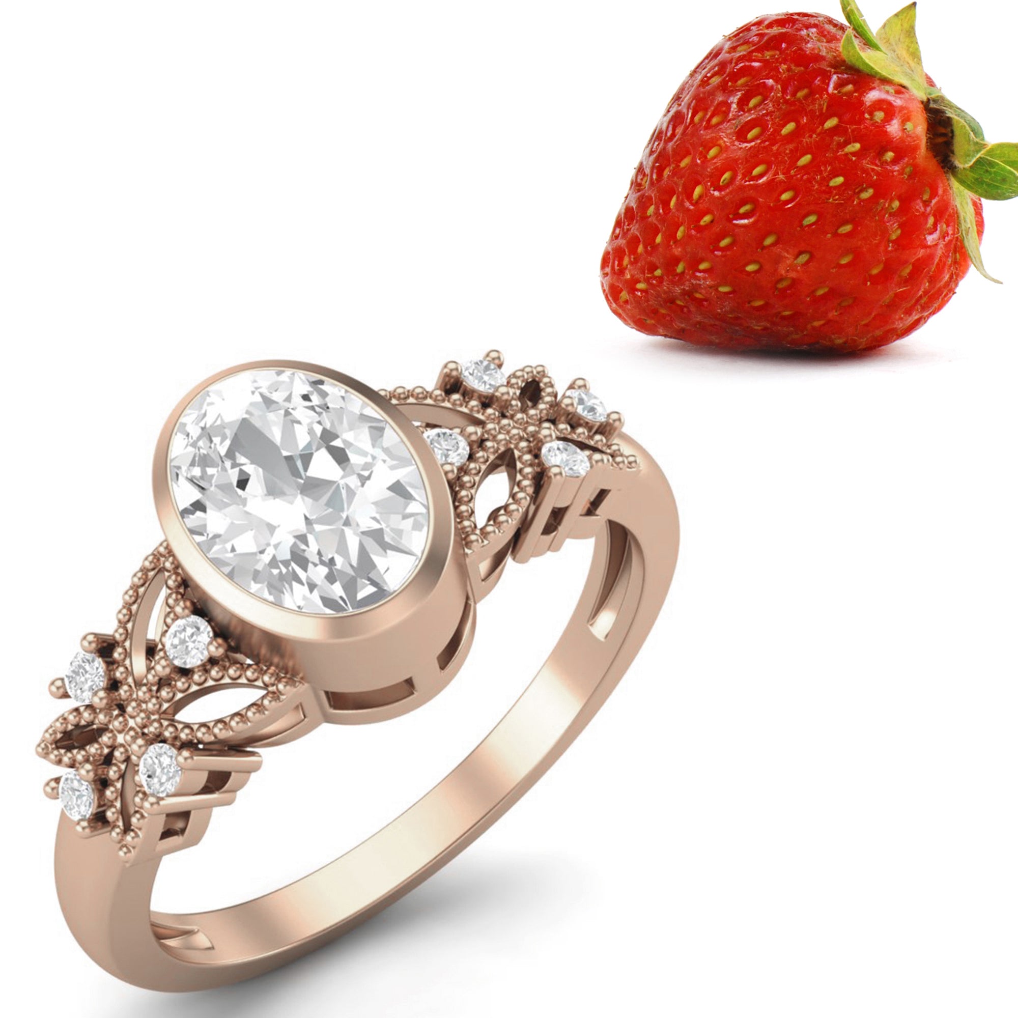 Moissanite Ring