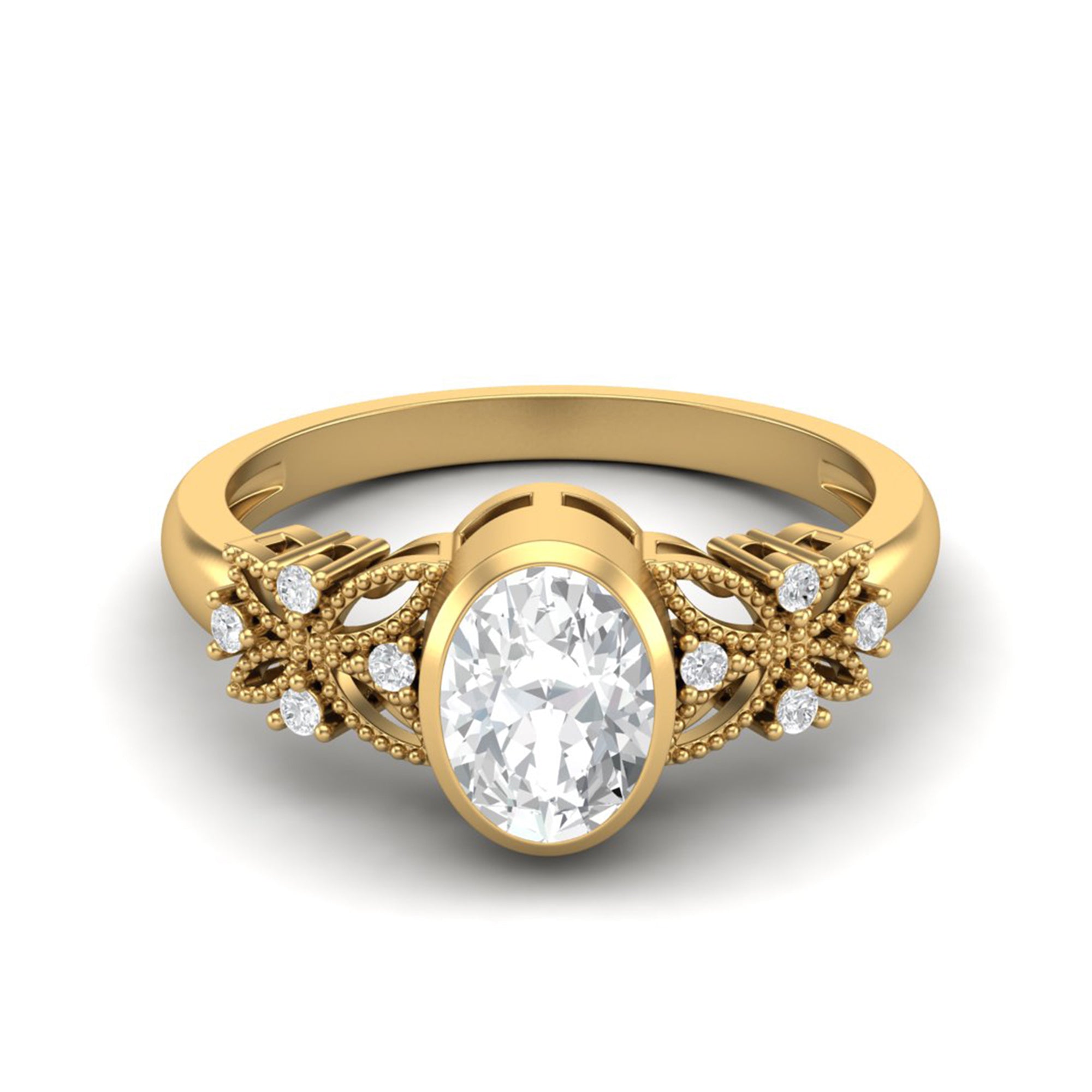 Moissanite Ring