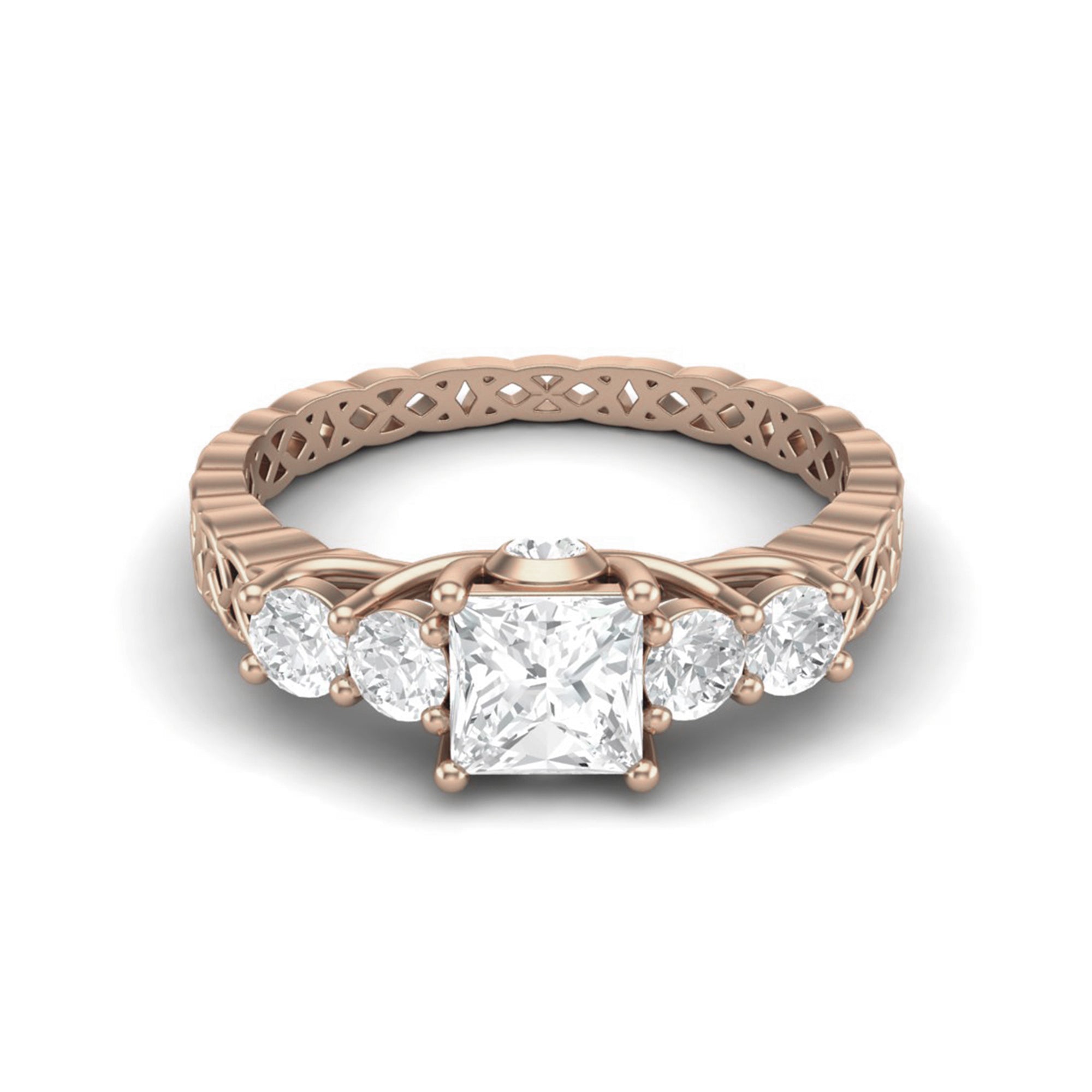 Moissanite Ring