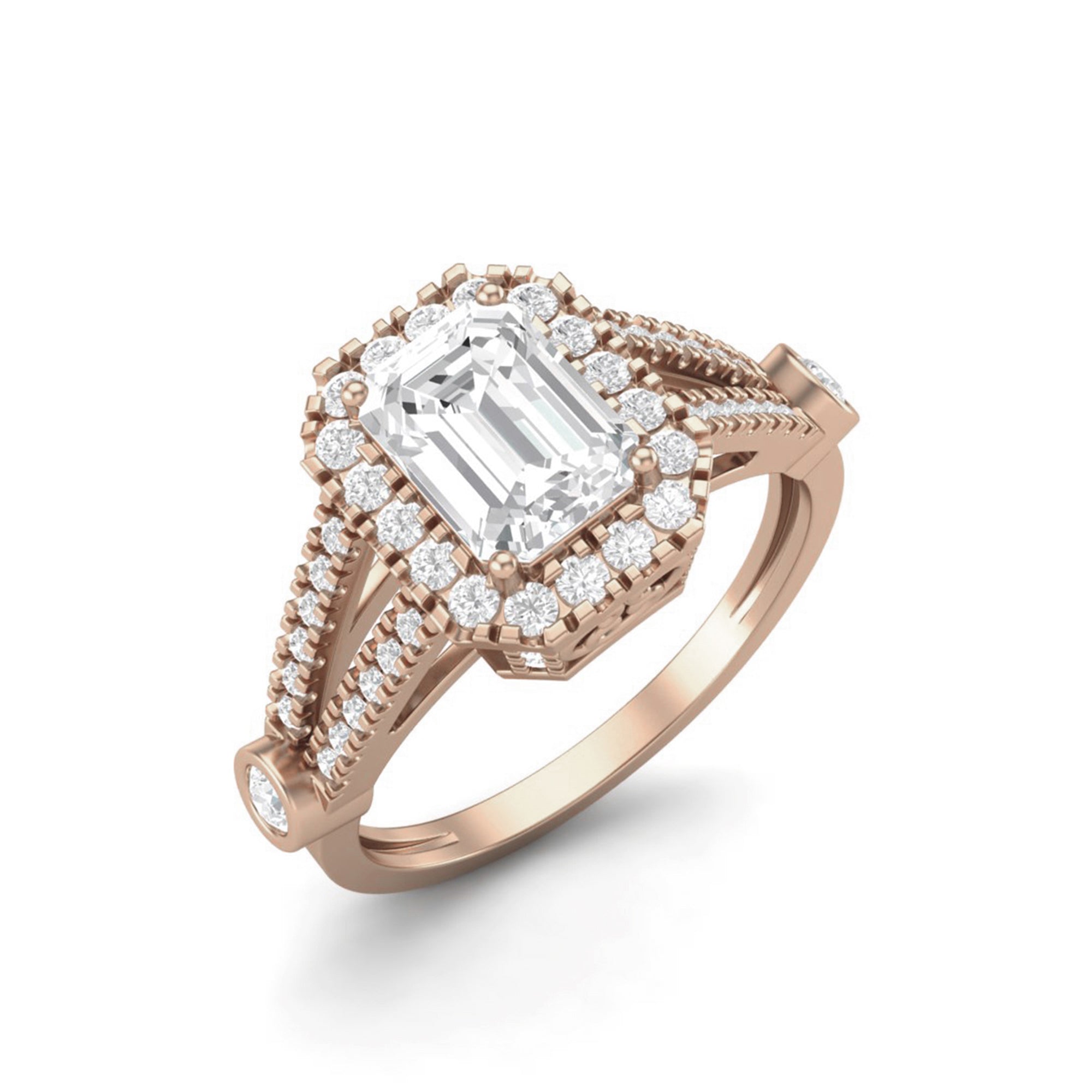 Moissanite Ring