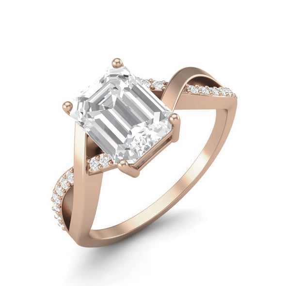 Moissanite Ring