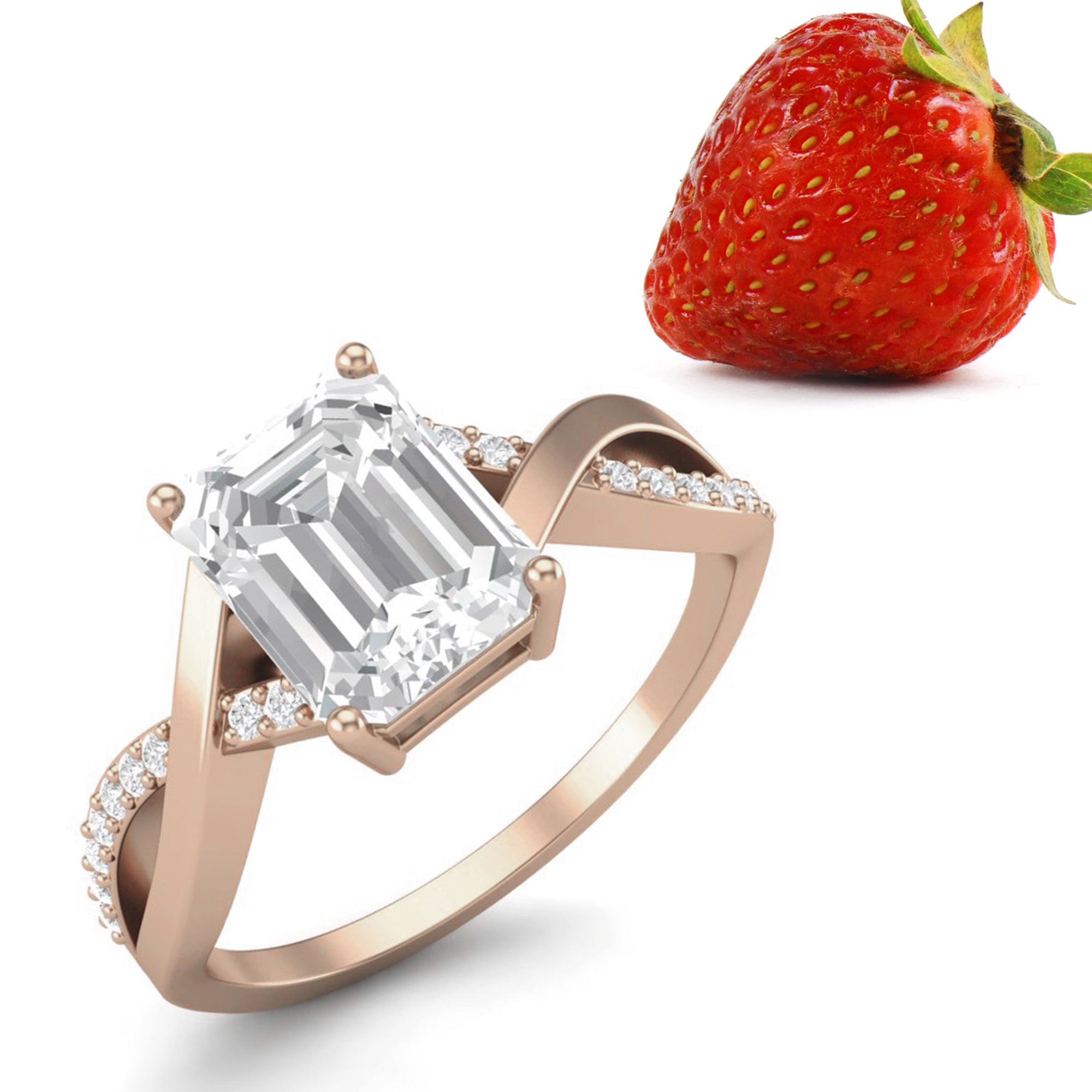 Moissanite Ring