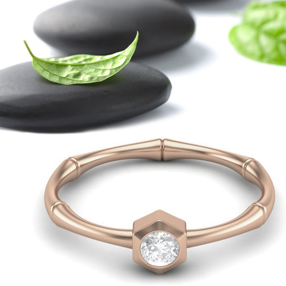 Moissanite Ring