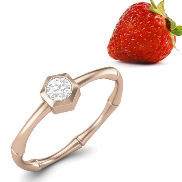 Moissanite Ring