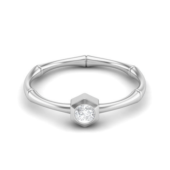 Moissanite Ring