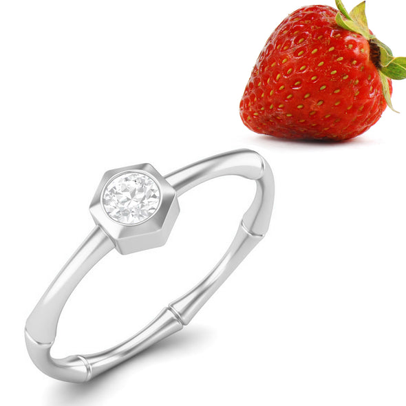 Moissanite Ring