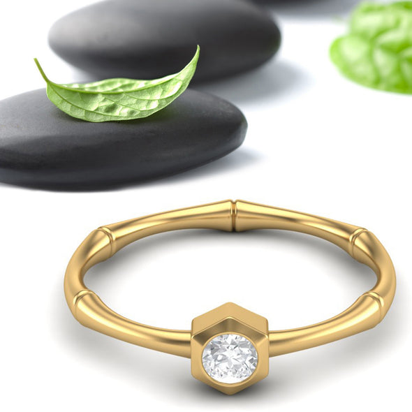 Moissanite Ring
