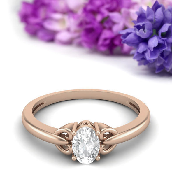 Moissanite Ring