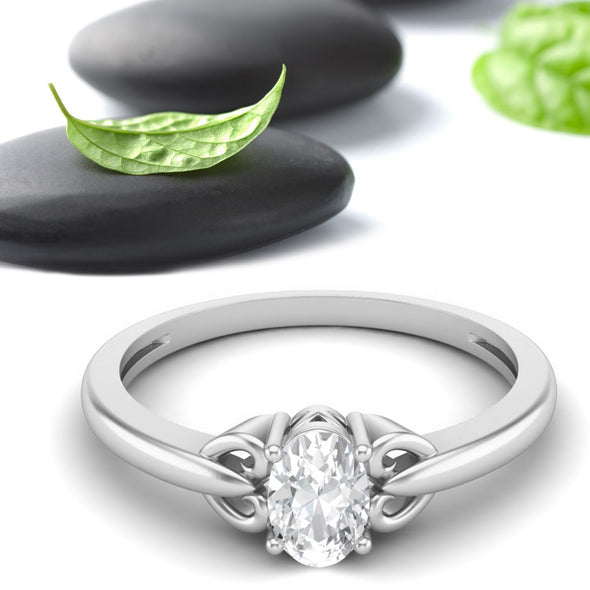 Moissanite Ring
