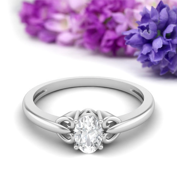 Moissanite Ring