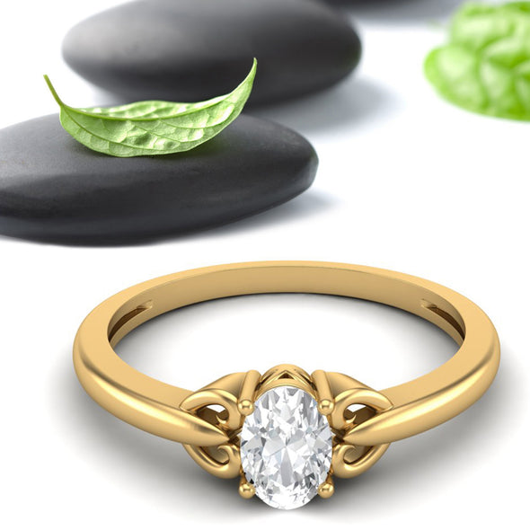 Moissanite Ring