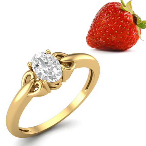 Moissanite Ring