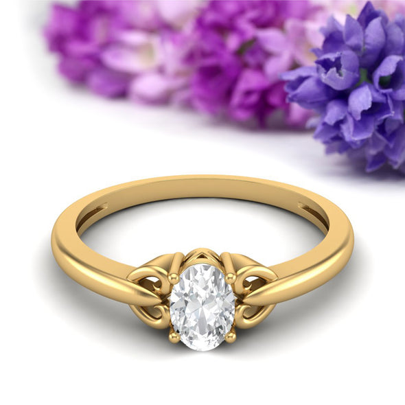 Moissanite Ring