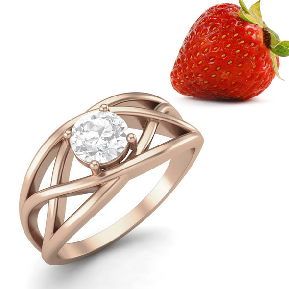 Moissanite Ring