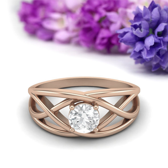 Moissanite Ring