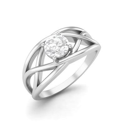 Moissanite Ring