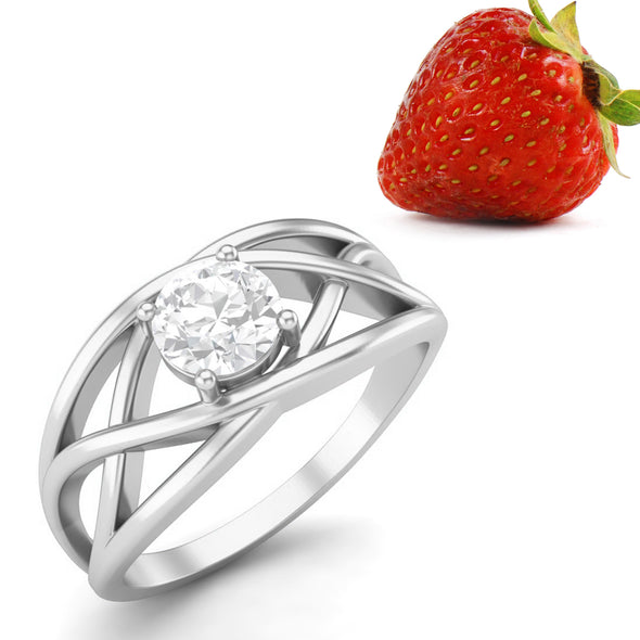 Moissanite Ring
